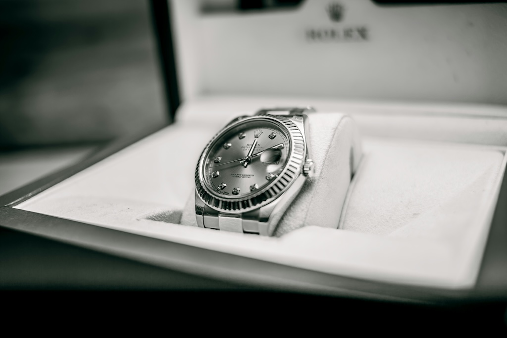 Rolex in a box